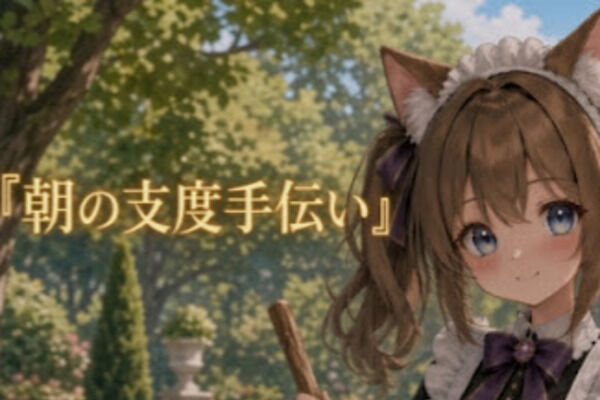 朝の支度手伝い
