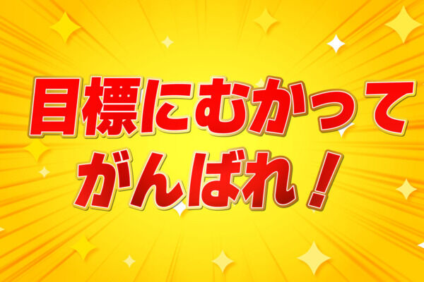目標に向かってGO！プラン