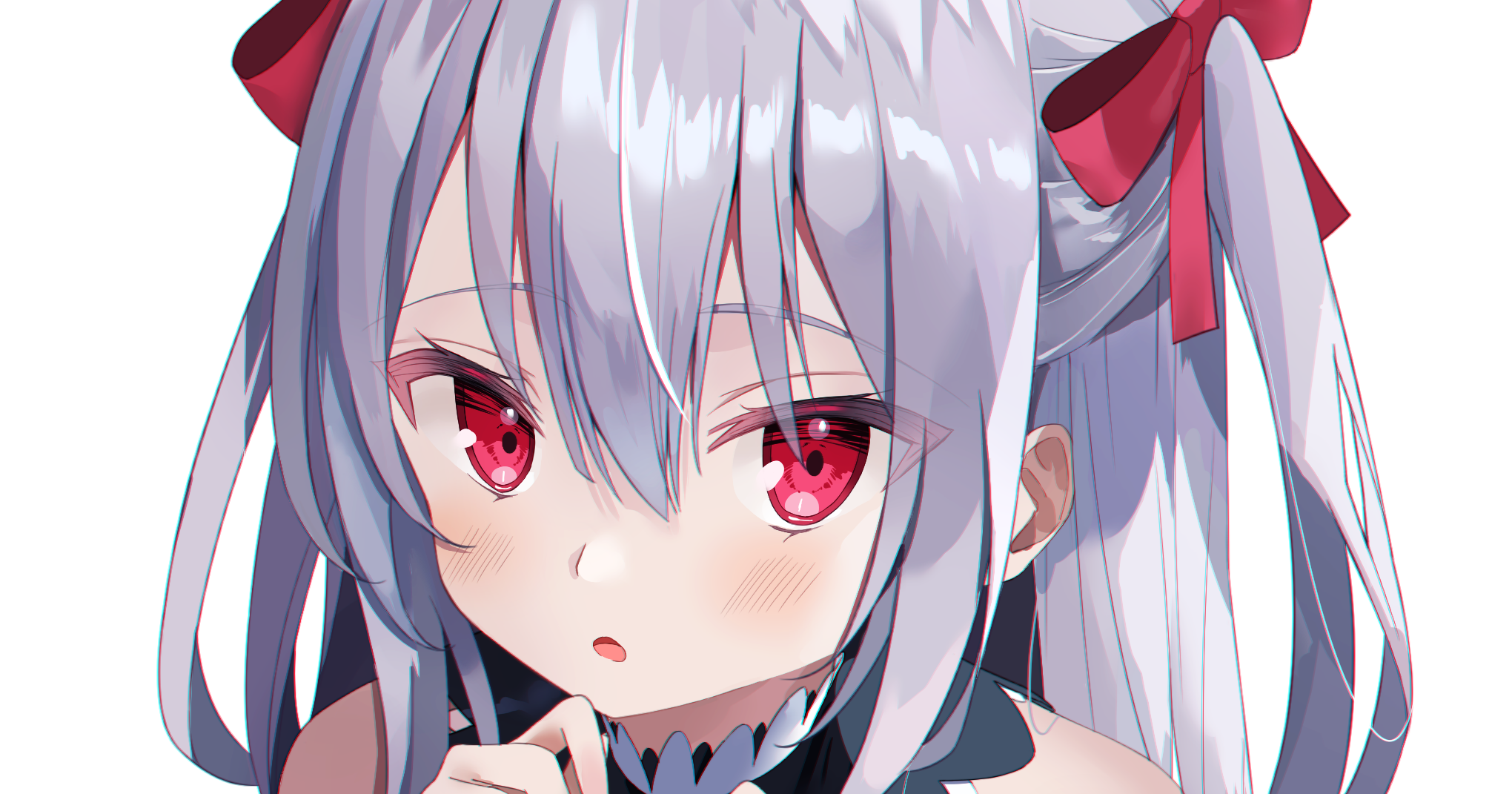 白髪の女の子 未結合psdデータ しのびの投稿 クリエイティア Creatia Official