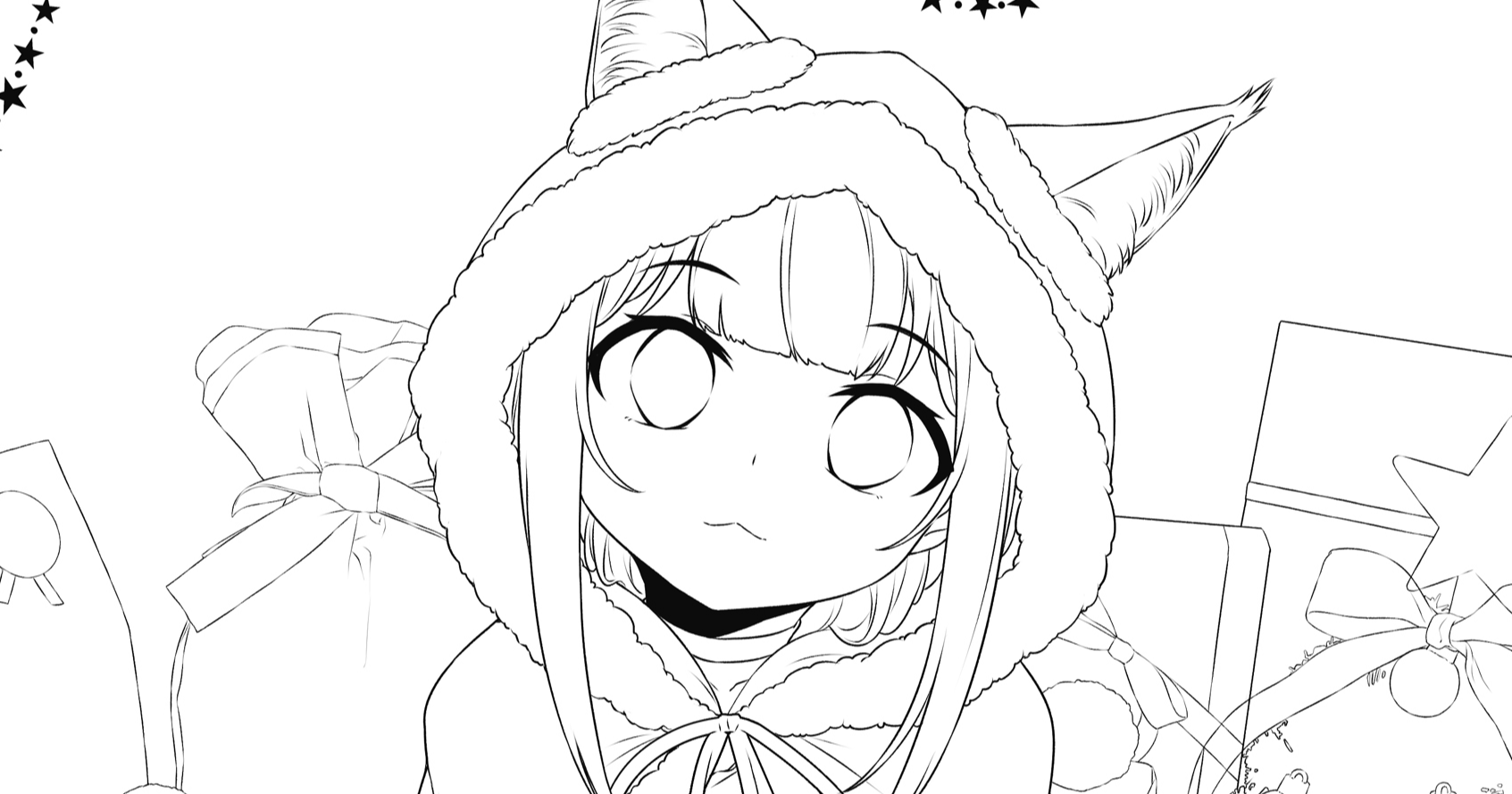 ぬりえ Photoshop クリスマス きなこぱんっ 40原 の投稿 クリエイティア Creatia Official