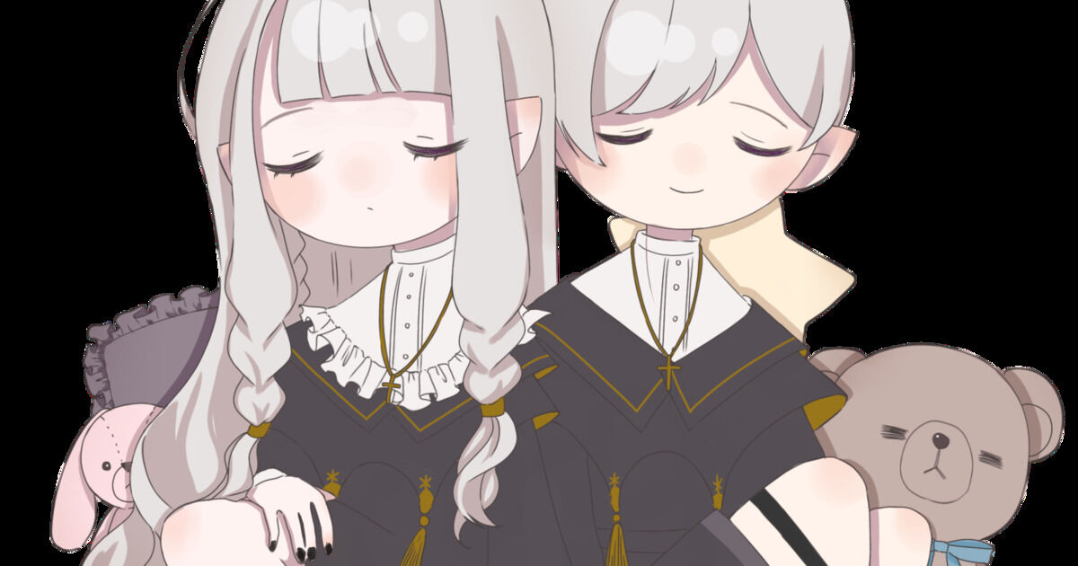 とっても初期の双子動画です。