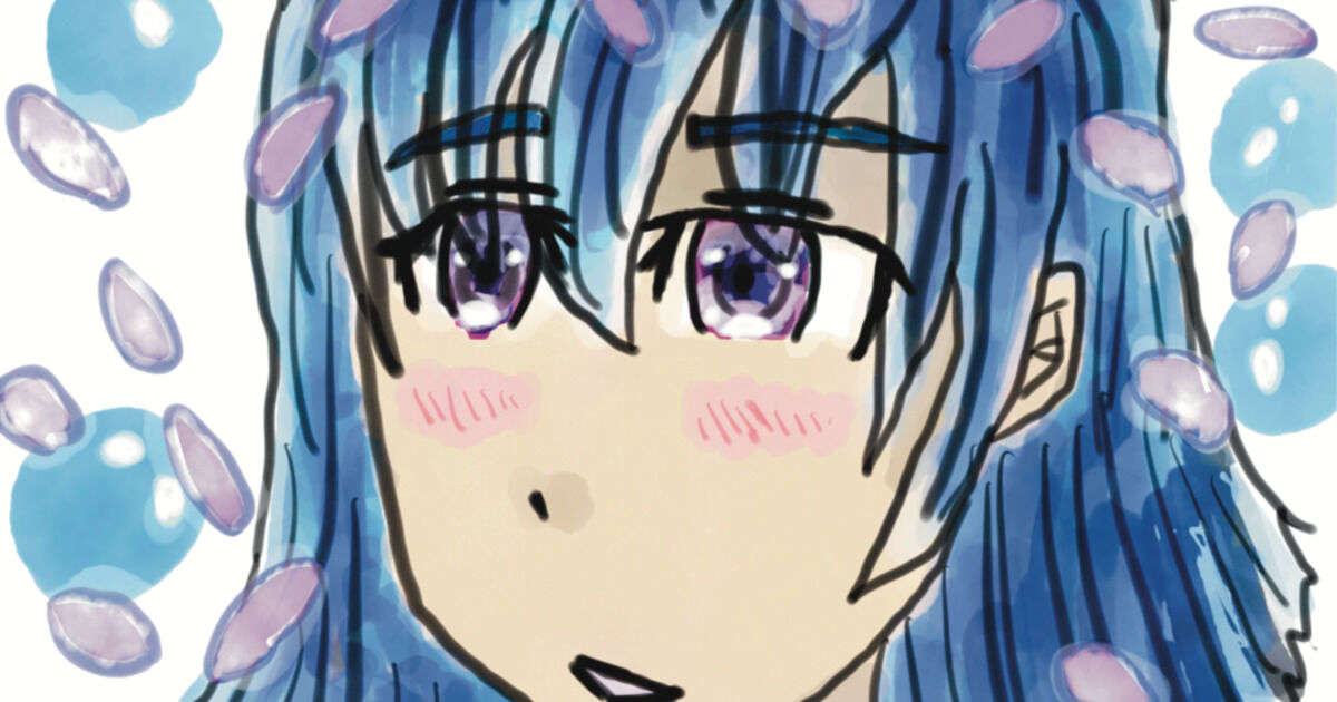 淡い少女　PSDデータ